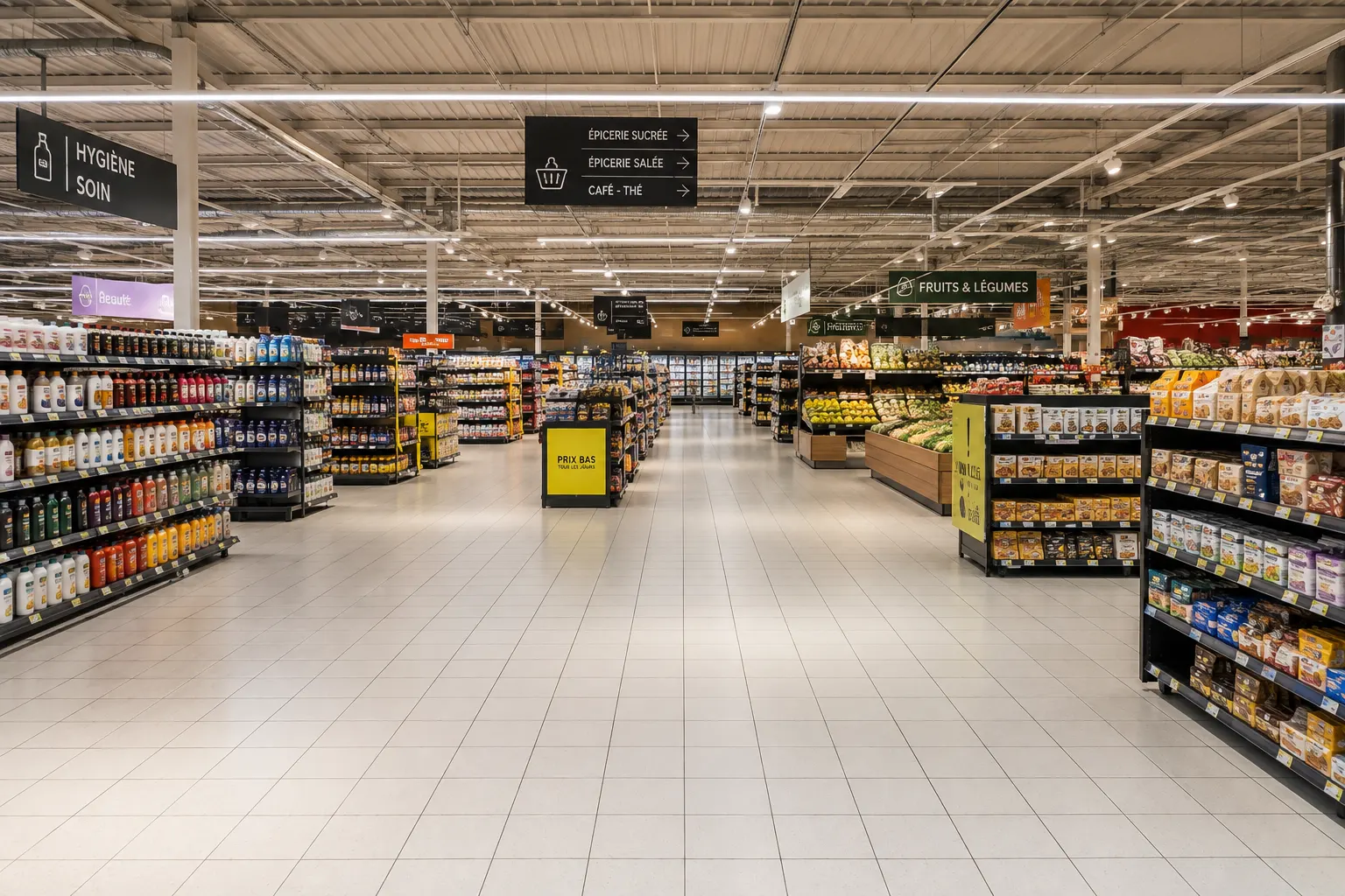 Nettoyage quotidien d’un espace professionnel